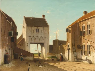 City Gate in Leerdam. c. 1868-70