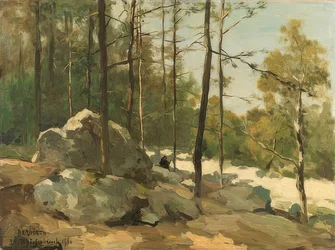 Forest Clearing near Barbizon. 1900