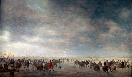 Ice Skaters, 1641