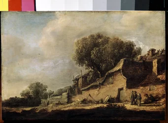 Landscape with a Peasant Cottage and an Oak