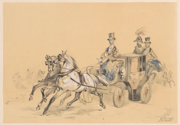 Vigilant with Two Horses