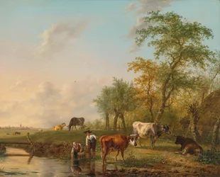 Landscape with Cattle