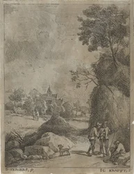 Landscape with Travelers and Two Shepherds