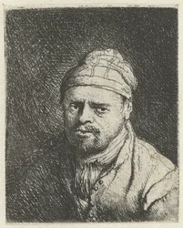 Bust Portrait of a Cook with a Cap