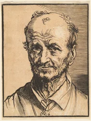 Bust of a Balding Man