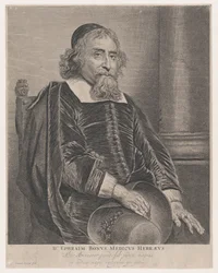 Portrait of Ephraim Bonus, Physician
