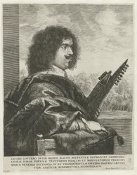 Portrait of the Composer and Lutenist Jacques Gaultier