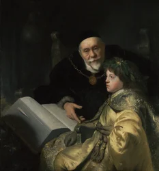 Prince Charles Louis of the Palatinate with His Tutor Wolrad von Plessen in Historical Dress