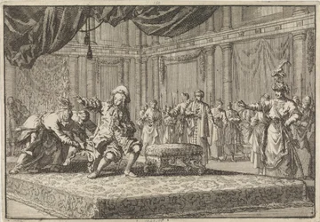 The French Ambassador in Constantinople is Deprived of the Seat He Had Placed Next to the Grand Vizier, 1677