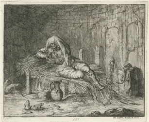 Georg Wanger in Prison at Bressanone, 1591