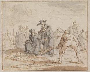 The Live Burial of Anneke van den Hove in Brussels, 1591