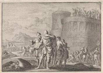 Hyrcanus, Son of Simon, Turns Away during the Siege of the Dagon Fortress