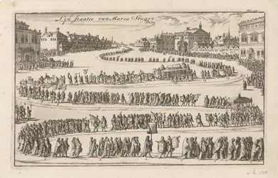 Funeral Procession of Queen Mary II Stuart, 1695