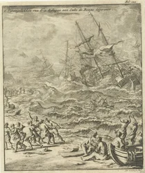 Shipwreck at the Cape of Good Hope, 1693