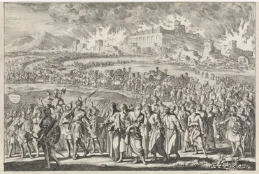 Destruction of Jerusalem by the Babylonian army