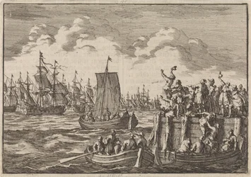 William III Departs with the Fleet to England, 1688