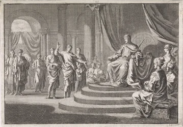 Zerubbabel Before King Darius