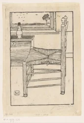 Chair with Rush Seat