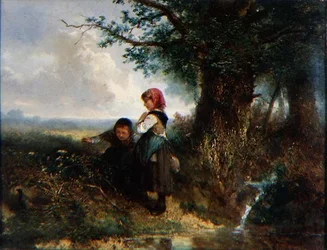 The Pheasant: Landscape with Figures