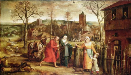 The Holy Family Turned Away from the Inn
