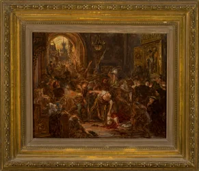 The Death of Tęczyński in the Franciscan Church
