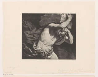 Sisyphus Carrying a Boulder Up the Hill