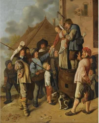Folk Singers Selling Their Songs