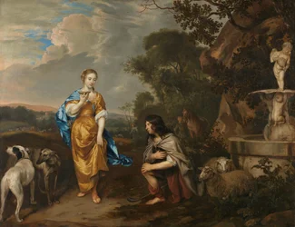 Double Portrait of a Young Couple as Granida and Daiphilo