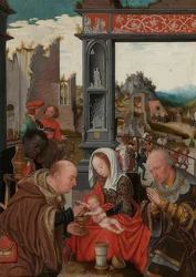 Adoration of the Magi. Around 1520-25
