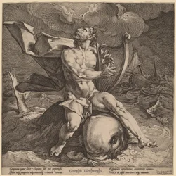 Arion on a Dolphin
