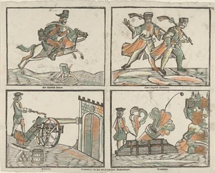 Four Scenes with Soldiers (title on object)