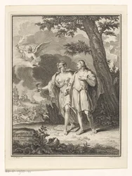 Lust Seduces a Young Man (Title Page for: Dirk Smits, Israel