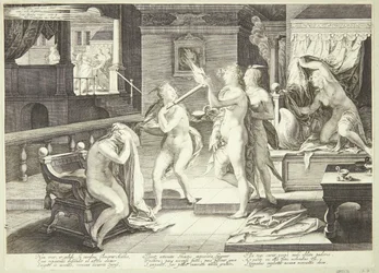 The Wise and Foolish Virgins Receive Their Lamps