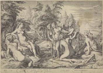Diana discovers the pregnancy of Callisto