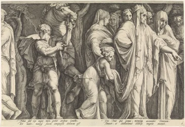 Frieze with the Punishment of Niobe (plate 6)
