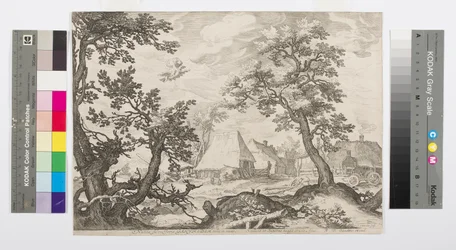 Landscape Showing the Abduction of Ganymede, c.1600