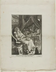 Night, plate four from Four Times of Day