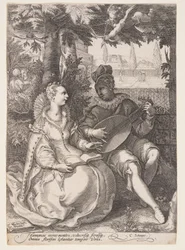 Spring (Music-Making Couple), from The Four Seasons