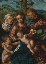 Holy Family with John the Baptist and St. Elisabeth