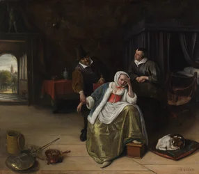 The Lovesick Maiden, ca. 1660