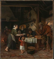 The Satyr and the Peasant Family