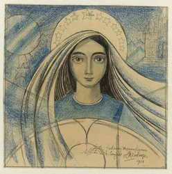 Design for a Poster for the International Eucharistic Congress of Amsterdam, 22-27 July 1924