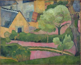Farmyard at Le Pouldu, c.1892