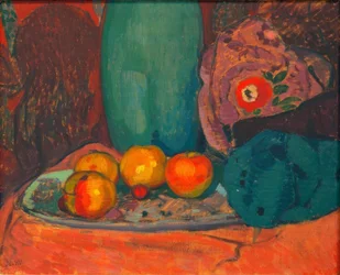Still Life with Blue-Green Vase