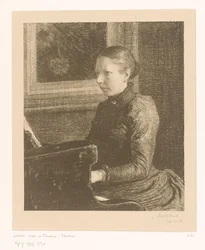Portrait of Agneta Matthes