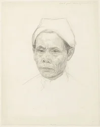 Portrait of an Older Javanese Man