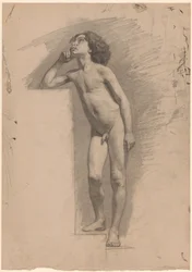 Standing Naked Boy