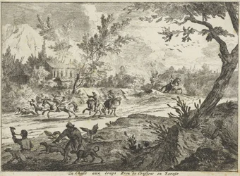 Wolf Hunt near Conflans, Savoie