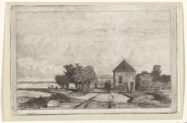 View of the Schenkweg with the Dome