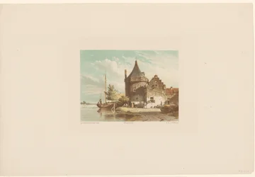 View of the Wall Tower in Culemborg